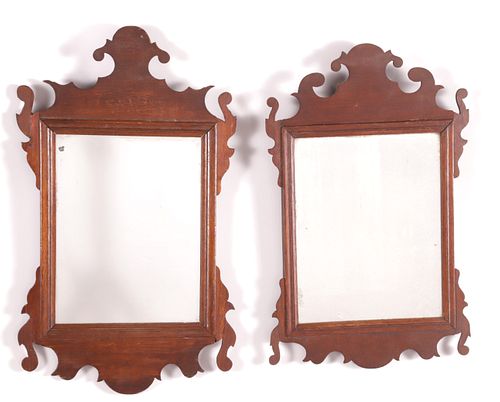 PAIR OF AMERICAN CHIPPENDALE MAHOGANY 37bb4d