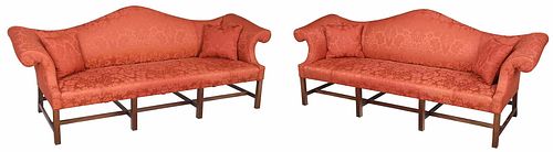 PAIR NEWPORT CHIPPENDALE STYLE 37bc16