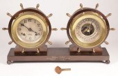 CHELSEA SHIP S BELL CLOCK AND BAROMETER 37bd59