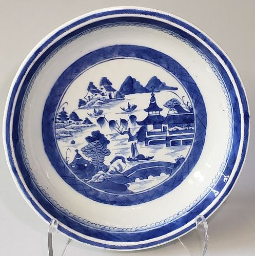 19TH CENTURY CHINESE CANTON BLUE 37ea20