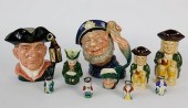 COLLECTION OF 10 VINTAGE STAFFORDSHIRE