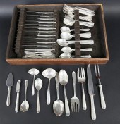 112 PIECE REED AND BARTON STERLING SILVER