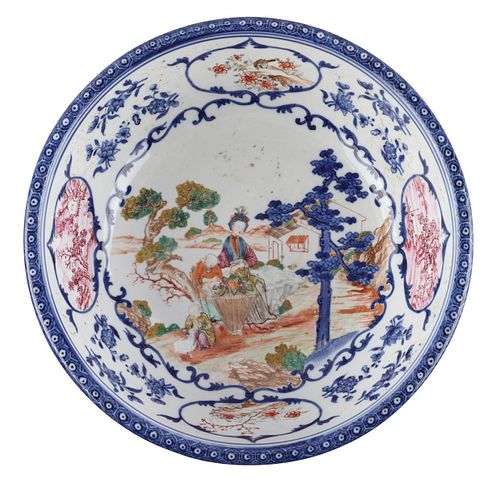 18TH C CHINESE EXPORT FAMILLE 37f162