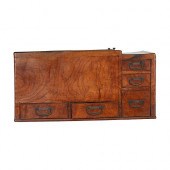 JAPANESE WOODEN HIBACHI CABINETWooden