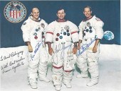 A GROUP OF SIX NASA PRINTS, A RED NUMBER