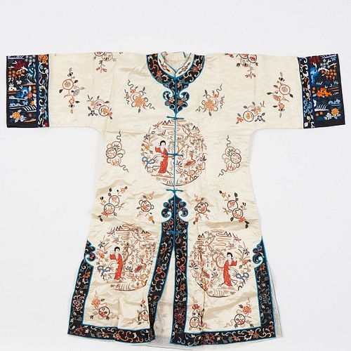 20TH C CHINESE EMBROIDERED SILK 3812b3