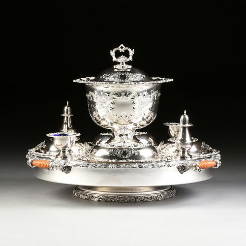 AN AMERICAN SILVERPLATED REVOLVING 381444