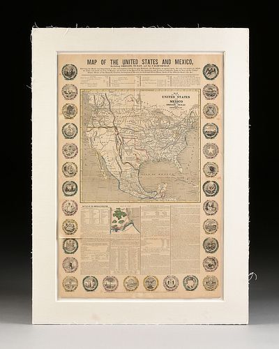 A REPUBLIC OF TEXAS MAP MAP OF 381524