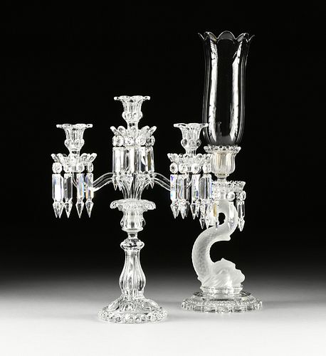 A GROUP OF TWO BACCARAT CRYSTAL 38172b
