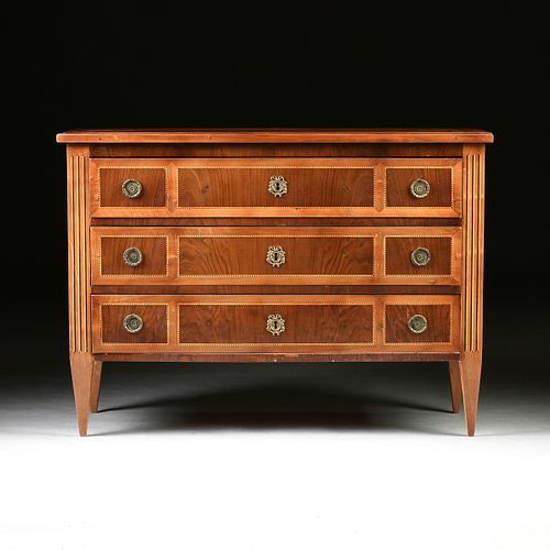 A NEOCLASSICAL CHERRY AND WALNUT 3817cd