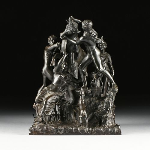 AN ITALIAN BRONZE GROUP OF THE 381867