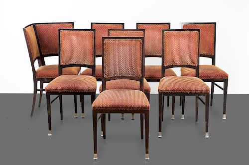 SET OF 8 VIENNA SECESSIONIST CHAIRS 381a8d