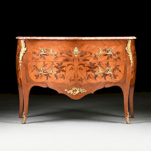 A LOUIS XV STYLE MARBLE TOPPED 381bb8