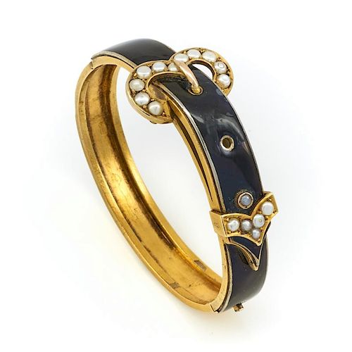 14K YELLOW GOLD VICTORIAN BUCKLE 382376