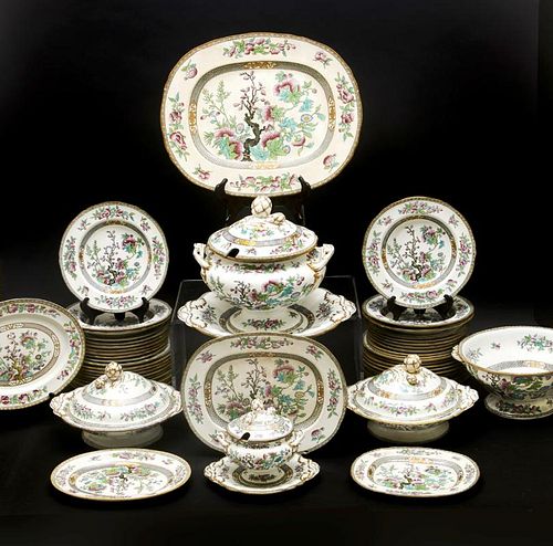 LARGE SET OF MINTON INDIAN TREE  3823a9