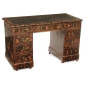 CHINOISERIE LADIES DESK, 19TH CChinoiserie