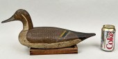 CARVED & PAINTED WOOD PINTAIL DUCK DECOY8