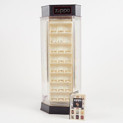 ZIPPO LIGHTER DISPLAY COUNTER STAND 3802a7