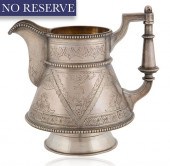 A RUSSIAN SILVER PITCHER, WORKMASTER