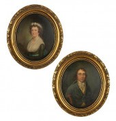 A PAIR OF PORTAITS BY WILLIAM SHUTER