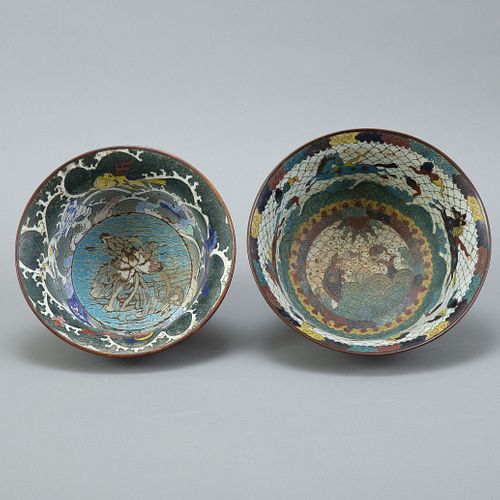 GROUP 2 EARLY CHINESE CLOISONNE 3808b6