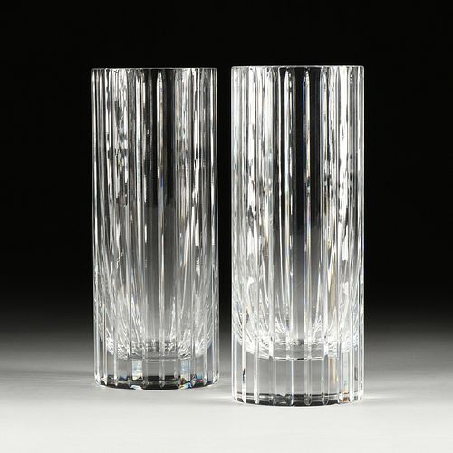 A PAIR OF BACCARAT LARGE HARMONIE  380a44