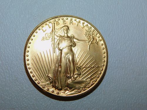 $50 GOLD 1 OZ. LIBERTY COINDated