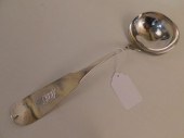 LARGE COIN SILVER LADLE KENDRICKLarge 384805