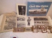 CIVIL WAR EPHEMERA & MONEYLot of vintage