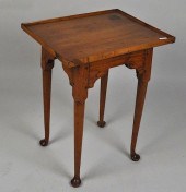 DIMINUTIVE QUEEN ANNE MAPLE TRAY TOP