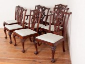 QUEEN ANNE STYLE DINING ROOM CHAIRSTwo