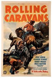 GROUP OF 17 ONE-SHEET WESTERN MOVIE