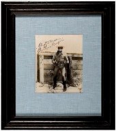 CLAYTON MOORE/THE LONE RANGER SIGNED