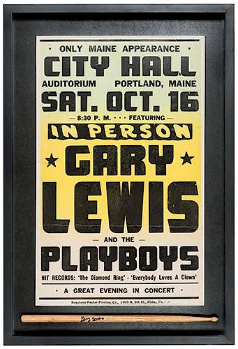 GARY LEWIS AND THE PLAYBOYS WINDOW 3868e5