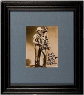 ROY ROGERS AND DALE EVANS SIGNED PORTRAIT.Roy
