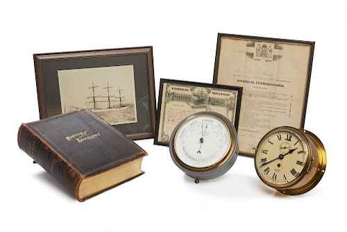 ARCHIVE OF 19TH C SHIP CAPTAIN 386cf7