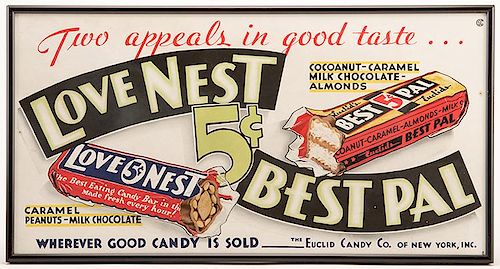 TWO LOVE NEST FIVE CENT CANDY BAR 386ec6