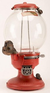 COLUMBUS MODEL A ONE CENT GUMBALL MACHINE