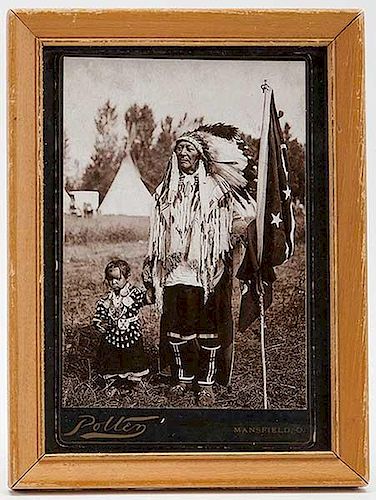 CABINET CARD PORTRAIT OF NATIVE 386f26
