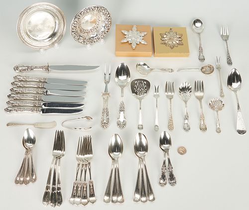 47 ASSORTED STERLING ITEMS INCL  387011