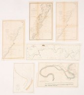 6 MISSISSIPPI AND TENNESSEE RIVER MAPSSix