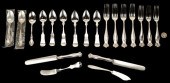 20 PCS. COIN & STERLING FLATWARE, INCL.