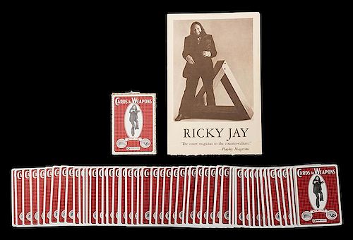 RICKY JAY CARDS AS WEAPONS PROMOTIONAL 385218