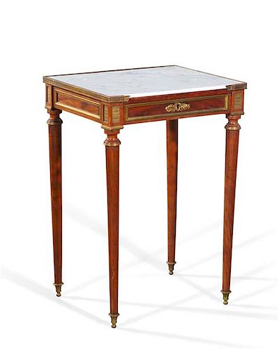 A DIRECTOIRE MAHOGANY OCCASIONAL 385416
