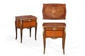 A PAIR OF FRENCH TABLES DE CHEVET  385433