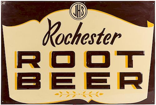 ROCHESTER ROOT BEER EMBOSSED TIN 385968