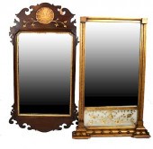 A FEDERAL EGLOMISE MIRROR A CHIPPENDALE 388685