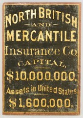 CHICAGO INSURANCE CO. PAINTED TRADE