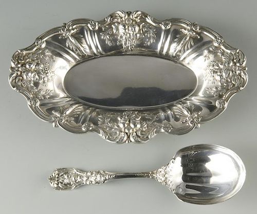 FRANCIS I STERLING BREAD TRAY AND 388a4f