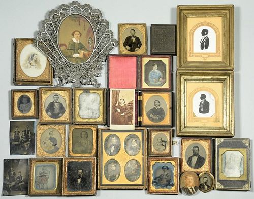 ARCHIVE OF AMBROTYPES TINTYPES  388fce